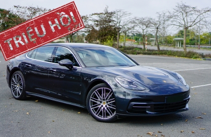 Triệu hồi Porsche Panamera tại Việt Nam vì hệ thống bơm nước điều hoà